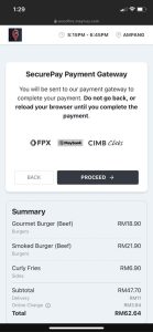 Maynuu - Proceed make payment