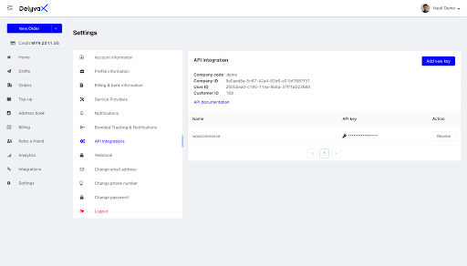 setup delyva woocommerce plugin